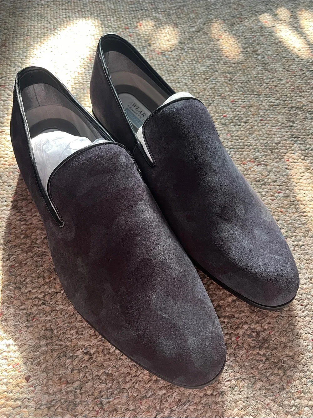 Awearness Kenneth Cole Chillflex Camo Leather Loafers
